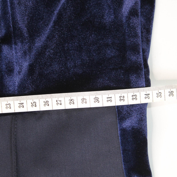 Dulcis Shop Velvet Bodice with Eyelet Lace Velvet Piped Pant Jumpsuit - Picture 11 of 14